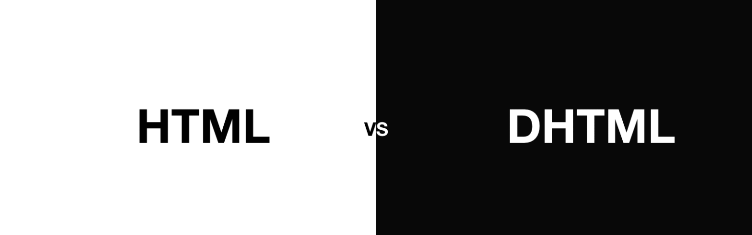What is the Difference Between HTML and DHTML? – TechKluster
