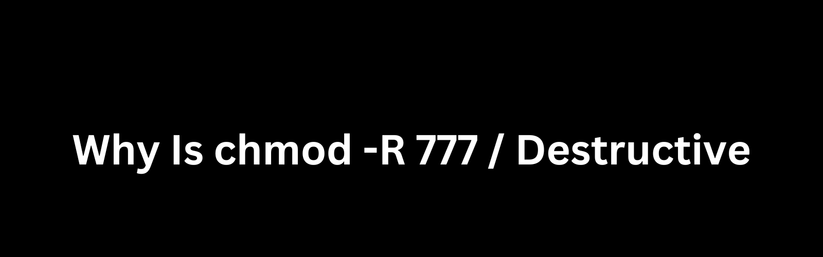 chmod 777
