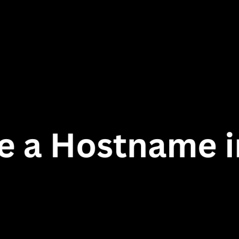 linux resolve hostname