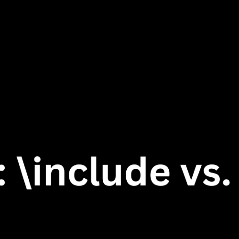 latex-include-vs-input