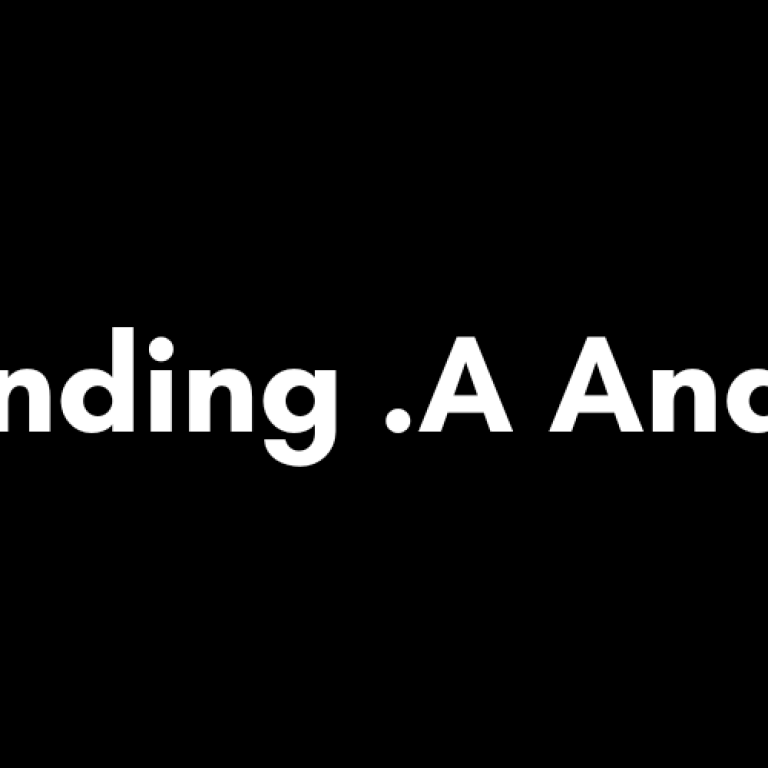 .a and .so files linux
