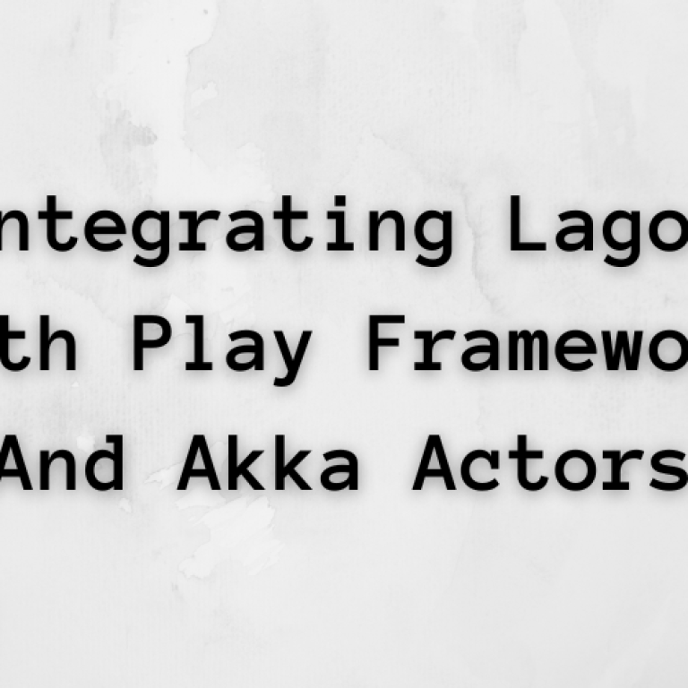 Integrating Lagom With Play Framework And Akka Actors